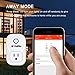 GYMAN 1 Alexa Smart Plug Wi-Fi No Hub Required Wireless Timing Smart Socket Remote Control Your Devices for Smart Home, Works with Amazon Alexa Echo Dot