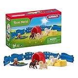 Schleich Farm World 13-Piece Puppy Pen Playset