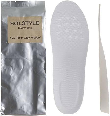Holstyle 1 inch(2cm) Height Insoles Taller Shoe Insert Heel Lifts