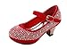 Dana-53k Little Girl Mid Heel Rhinestone Pretty Sandal Dress Shoes
