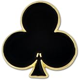 PinMart Playing Card Suit Enamel Lapel Pin