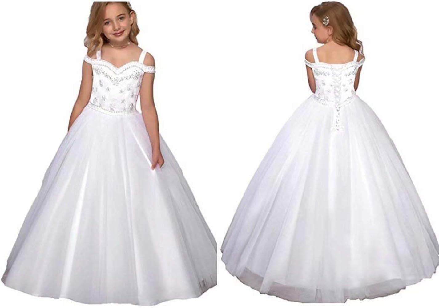 amazon little girl wedding dress