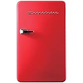 Frigidaire Retro Compact Fridge Freezer Combo, 3.1 cu. ft. Capacity, Small Top Freezer Refrigerator, Mini Fridge with Built-in Bottle Opener – 19”"D x 20.5" W x 33.5" H (Red) on Fridge.com