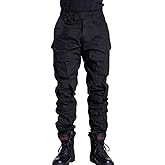 TRGPSG Men's Hiking Pants Casual Cargo Pants Camo Work Tactical Pants with Multi Pocket