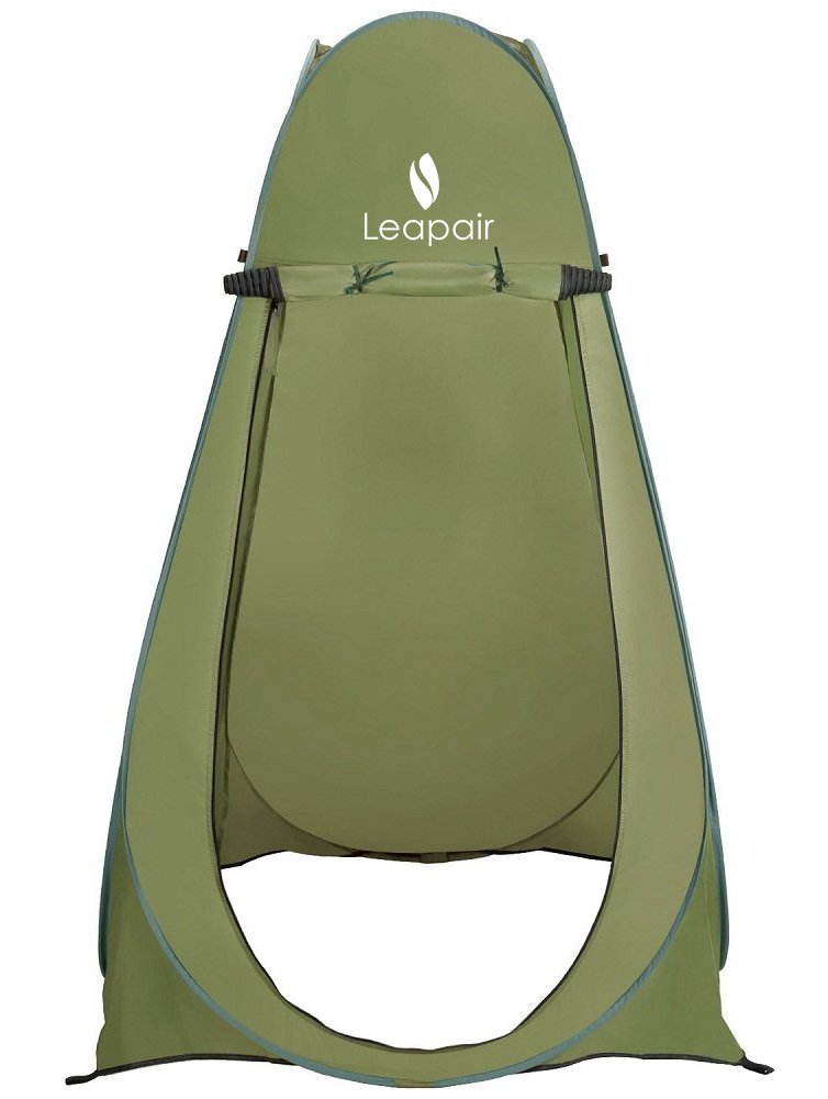 Leapair PopUp Shower Tent Green « Cool Camping Gear
