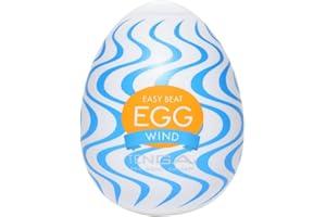 TENGA Easy Beat EGG Male Portable Pleaseure Device, Wind