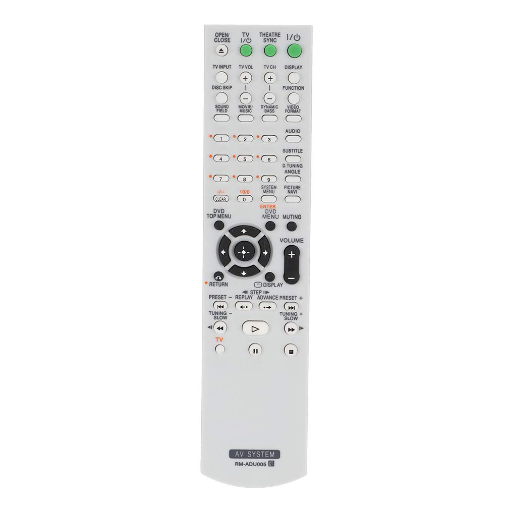 VBESTLIFE RM-ADU005 Remote Control Replacement for Sony DAV-DZ20 HCD-DZ20 DAV-DZ230 HCD-DZ230 DAV-DZ630 HCD-DZ630 DAV-HDX265 HCD-HDX265 DVD AV System