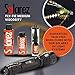 SOLAREZ Fly Tie UV Cure Resin - Medium Formula (2 oz.) Fly Tying, Fly Fishing, Perfect for Building Coating Fly Tie Bodies and Creating Deep Protective Gloss - Made in The USA