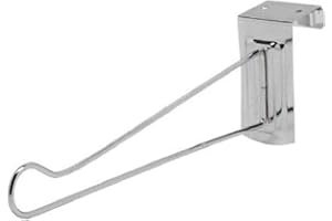 Decko Bath Products 38500 Over Door Hanger, 14-Inch, No Size, Chrome