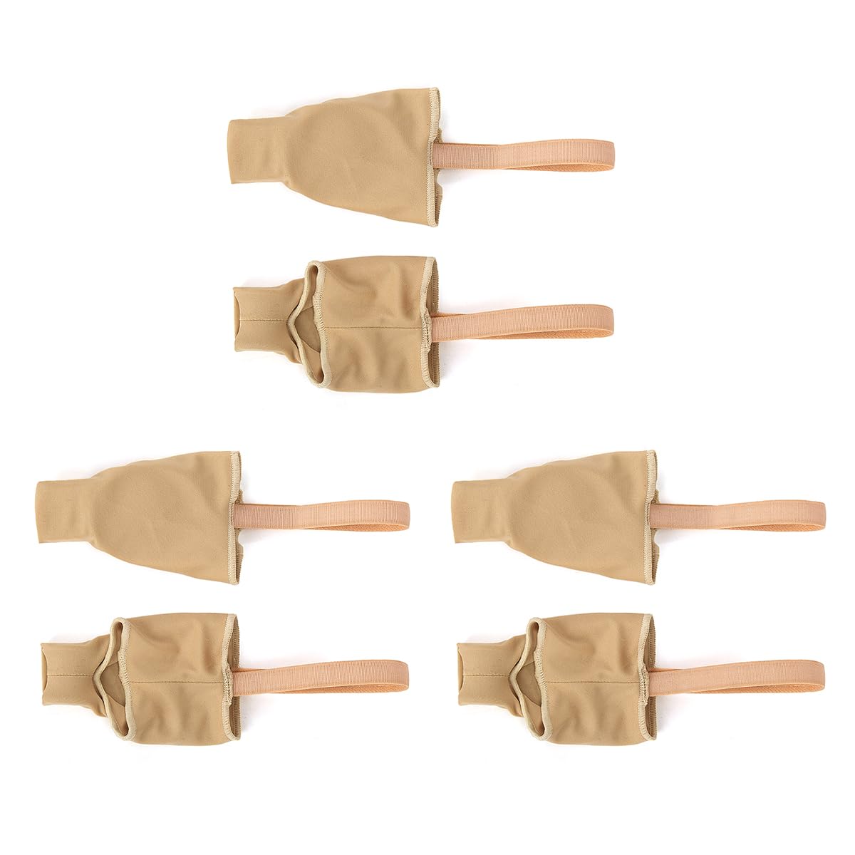 POFET 3Pair Hallux Valgus Socks, Big Toe & Toe Relief Forefoot Pad - Hammer Toe Correction and Protection, Pain Relief for Overlapping Toes