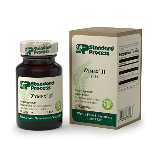 Standard Process Zymex II Contains Digestive Enzymes, Encourages