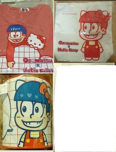 Amazon 即決 3点セット おそ松さん サンリオ 当たりくじ トートバッグ コインバンク Tシャツ おそ松 ハローキティ キティちゃん 一番くじ カフェ アニメ 萌えグッズ 通販