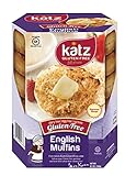 Katz Gluten Free English Muffins 8.5 Ounce (Pack of 6)