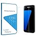 Galaxy S7 Screen Protector - Badalink [Full Coverage] Crystal Clean Tempered Glass Screen Protector 9H Hardness Tempered Glass Bubble-free Arc Edge Design Screen Protector for Samsung Galaxy S7