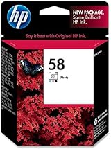 HP 58 C6658AE Photo Inkjet Print Cartridge Black Light Cyan Magenta 125 Pages view 2