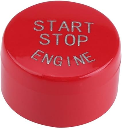 Amazon エンジン始動停止ボタン エンジンスイッチカバー エンジン始動ボタン エンジン停止ボタン 車のエンジンスタートストップボタン 2 5 2 1cm F F21 F22 F23 F30 F31 F32 G30 F12 F13 F01 F02 1 F48 X3 F25用 赤と黒 赤 インテリアパネル 車 バイク
