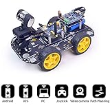 XiaoR Geek DS WiFi Smart Robot Car Kit for Arduino UNO R3,Remote Control HD Camera FPV Robotics Learning &amp; Educational Electronic Toy