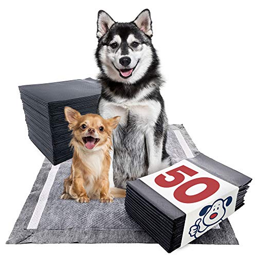 ValuePad Plus Carbon Puppy Pads, XXL Gigantic 28x44 Inch, 50 Count Premium Pee Pads for Dogs