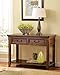Signature Design by Ashley Woodboro Traditional Console Sofa Table, Dark Brown