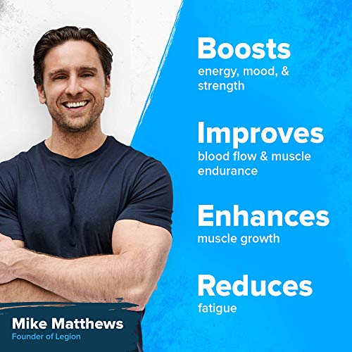 Legion Pulse Pre Workout Supplement All Natural Nitric Oxide