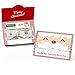 Big Dot of Happiness Jolly Santa Claus - Skin Tone 1 - Christmas Money Cards for Cash, Holiday Cash Holders, Christmas Gift Card Holders, Christmas Money Holders for Cash - Set of 8