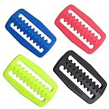 Scuba Choice Scuba Diving Plastic Weight Belt Webbing Keeper Retainer (4-Piece)