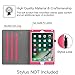 Fintie Case for iPad 6th / 5th Generation (2018 2017 Model, 9.7 Inch), iPad Air 2 / Air 1 (9.7 Inch) - [Corner Protection] Multi-Angle Viewing Stand Cover with Pocket, Hot Pink