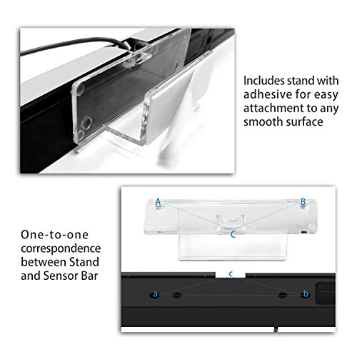 Wii Sensor Bar Younik Wired Infrared Sensor Bar for Nintendo Wii and