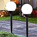 Solar Powered Globe Ball Light (Set of 2)