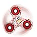 Auwer Anti-stress Fidget Hand Spinner Finger Spinner Toy Ultra Fast Bearings Durable Stress Reducer EDC Fingertip Gyro For ADD,Anxiety,Boredom and Autism Adults Children(D)