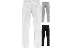 Exxact Sports Pull-Up Youth Baseball Pants with Adjustable Drawstring, Full-Length, No-Fly, Open Bottom Boys Baseball Pants