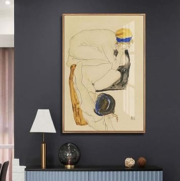 Pintura Al Óleo Abstracta Abstracta Ciudad Amarilla Lienzo Lámina De