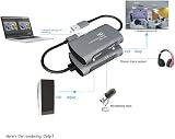 Dawafit 4K HD USB Video Capture Card Game Recording Live Broadcast Stream view 3