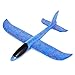 Weoxpr 2 Pack Soft Foam Airplane, Manual Throwing Inertial Plane Model for Outdoor Sports Toy ＆ Kids Toys Gift
