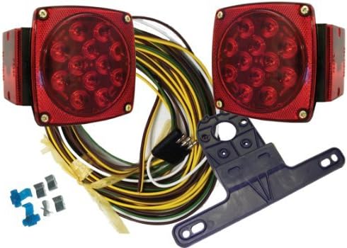 1 X Universal LED Submersible/Marine & Baot Trailer Light Kit for Under 80 Trailers by Jammy