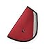 Seatbelt Adjuster, HONTECH 2 Packs Seat Belt Safety Covers for Kids Red + Black.