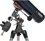 Celestron AstroMaster 76EQ Newtonian Reflector Telescope with Tripod Two view 7