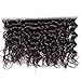 UNice Hair Peruvian Deep Wave Virgin Hair 4x4 Lace Closure with Bundles Real Human Hair Weft Extensions Natural Color 95-100g/piece(22 24 26+18)