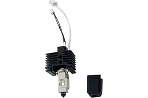 HYSIPRUI X1/X1C/X1E 0.4mm Ceramic Hotend Assembled Extruder Printhead Kit for Bambu Lab X1/X1-Carbon/X1E- 3D Printer Hot End Replacement with 0.4mm Nozzle, Thermistor, Heater Cartridge, Heatsink, Heatbreak