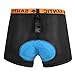 Santic Men's 3D Padded Cycling Shorts bicycle Underwear Black