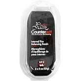 Counteract KIT-D Motorcycle Do It Yourself Tire/Wheel Balancing Beads Kit - (2) 2oz Balancing Bead Applications, (2) Valve Caps and Cores, (1) Core Remover, Injector Bottle