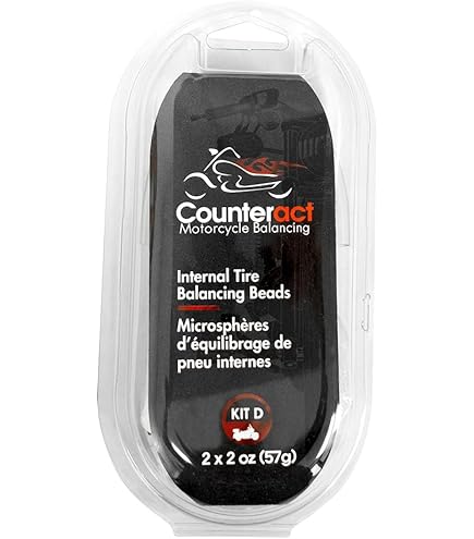 Counteract Motorcycle Tire Balancing Beads Shop Pack - 20 Pre-measured Bags & Vortex Valve Caps For Smooth Ride - View #8
