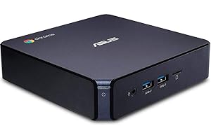 ASUS CHROMEBOX 3-N017U Mini PC with Intel Celeron, 4K UHD Graphics and Power Over Type C Port, Star Gray