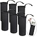 6 Pack Neoprene Water Bottle Sleeves Insulator Cooler Coolies Collapsible Nylon Bottle Sleeve Carrier Holder For 12-19.4 Ounce Bottles Or Cans By STARVAST
