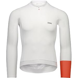 POC Cadence Long-Sleeve Jersey Hydrogen White L