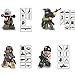 Minifigures Set of 20 Army Minifigures SWAT Team with Military Weapons Accessories Policeman Soldier Minifigures for Party Favors