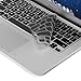 GMYLE 3 in 1 MacBook Air 13 Inch A1369/A1466 (2008-2017 Release) Bundle, Hard Glossy Clear Case, Grey Carrying Sleeve Bag with Handle & Pockets and Black Keyboard Cover - Cheery Fresh Floral Set