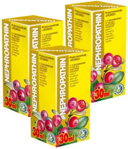 Nephropathin PhytoConcentrate Pack of 3-21 Day Course - Natural Plant Extracts - Kidney Health - Hypertension