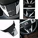 ZXMOTO ABS Carbon Fiber Style Steering Wheel Cover Trim For Honda Civic 2016-2017 16-17