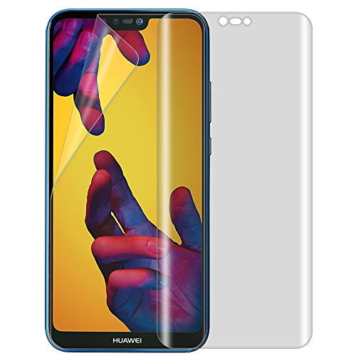 [2 pack] huawei p20 lite screen protector, mylb new sli…